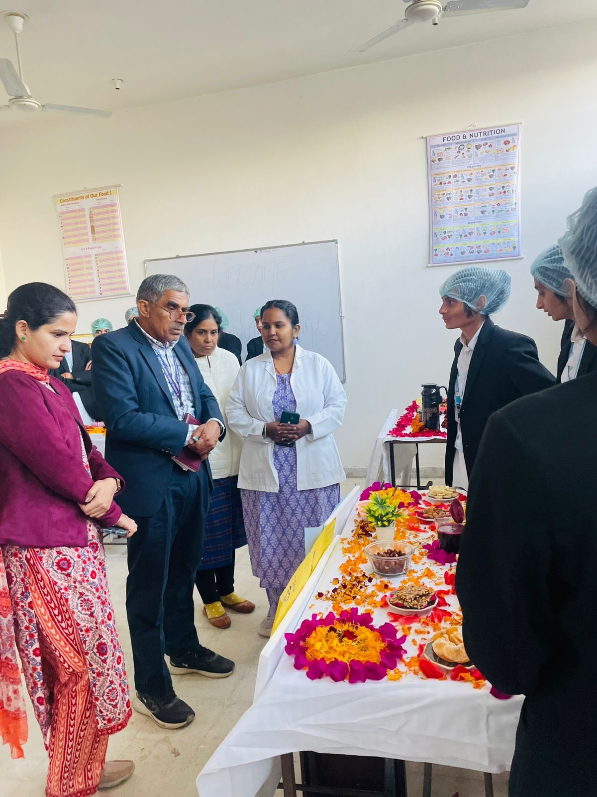 AYUSH nutrition and wellness learning activity at MGGC Sikar